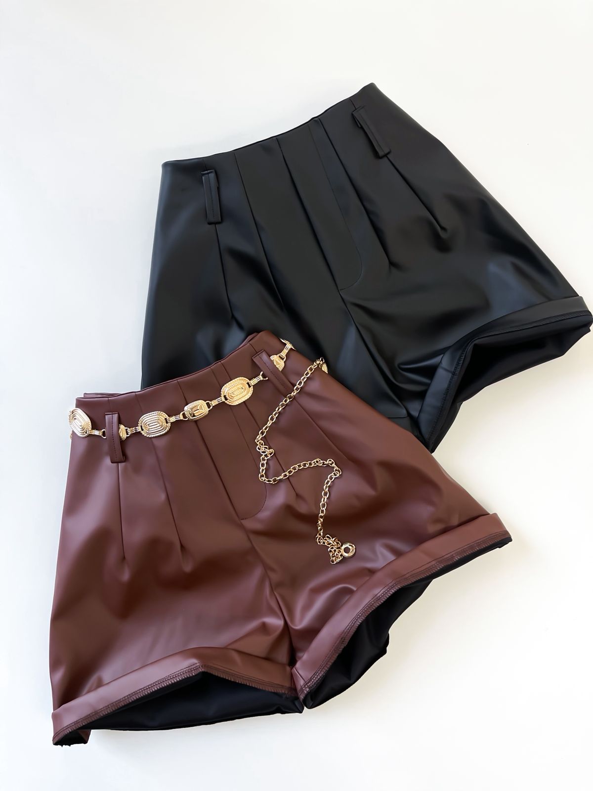 Short em Courino Zara Alexia